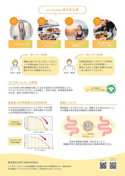 カラダシルク飲料 ZINZO